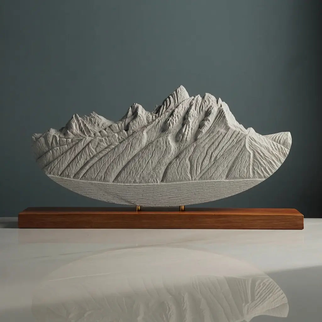 Grand Teton Sculpture (Snake River Overlook) Sculpted Peaks