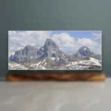 Teton Range Sculpture (View from Grand Targhee, Idaho)