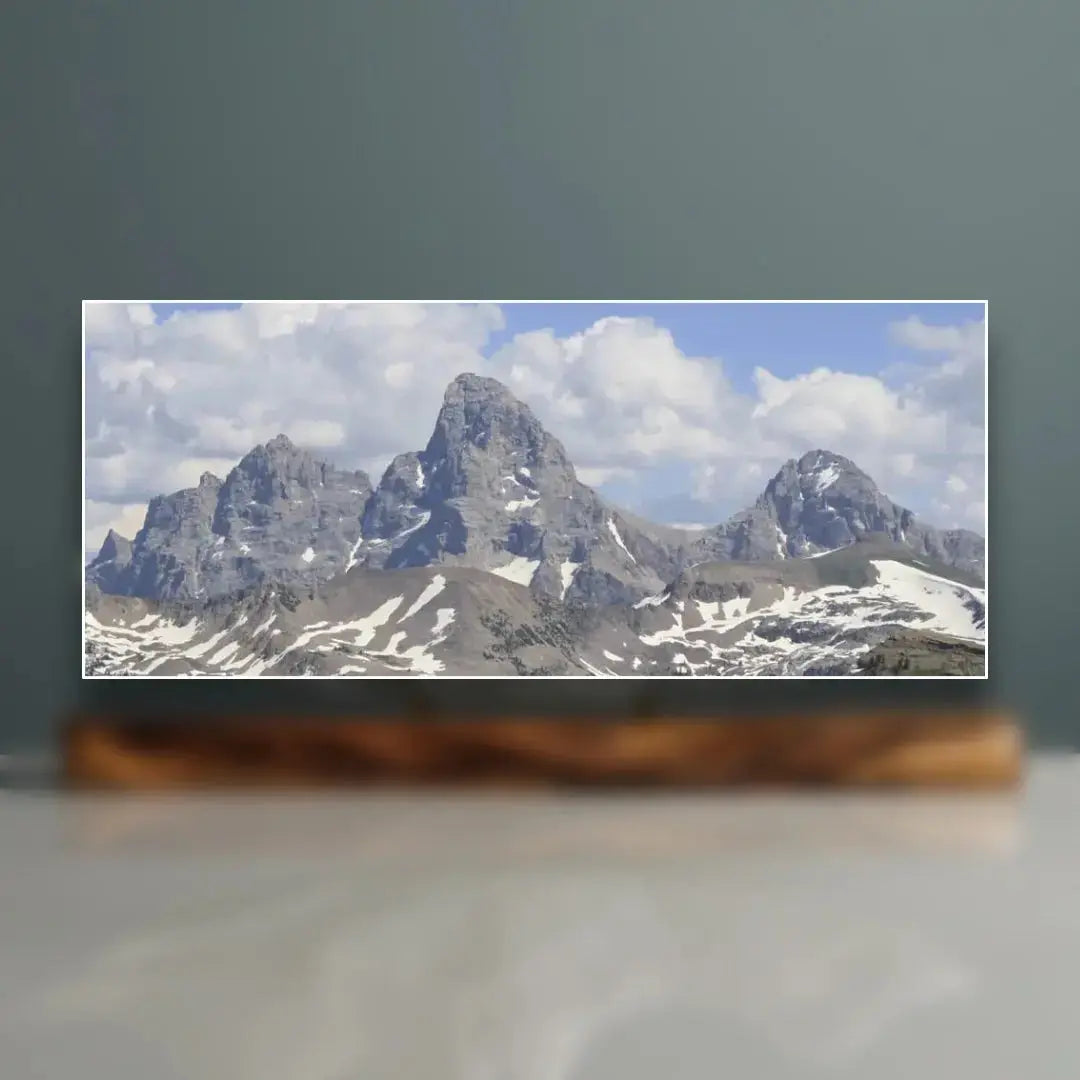Teton Range Sculpture (View from Grand Targhee, Idaho) Sculpted Peaks
