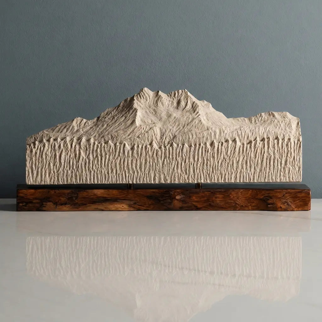 The Brothers Sculpture (View from Tracyton, Washington) Sculpted Peaks
