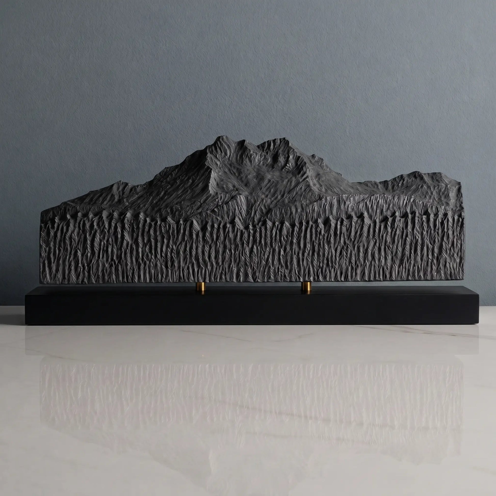 The Brothers Sculpture (View from Tracyton, Washington) Sculpted Peaks