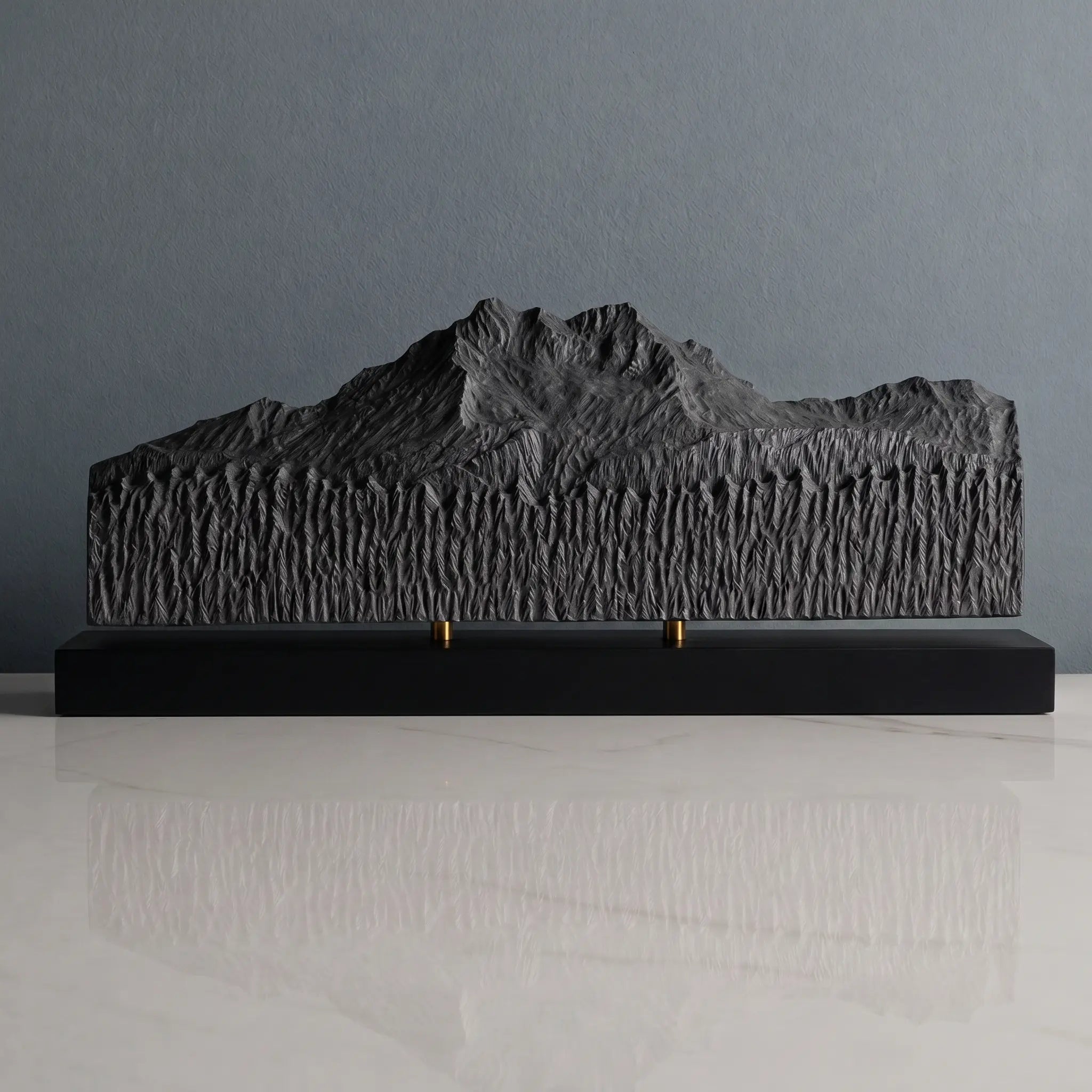 The Brothers Sculpture (View from Tracyton, Washington) Sculpted Peaks