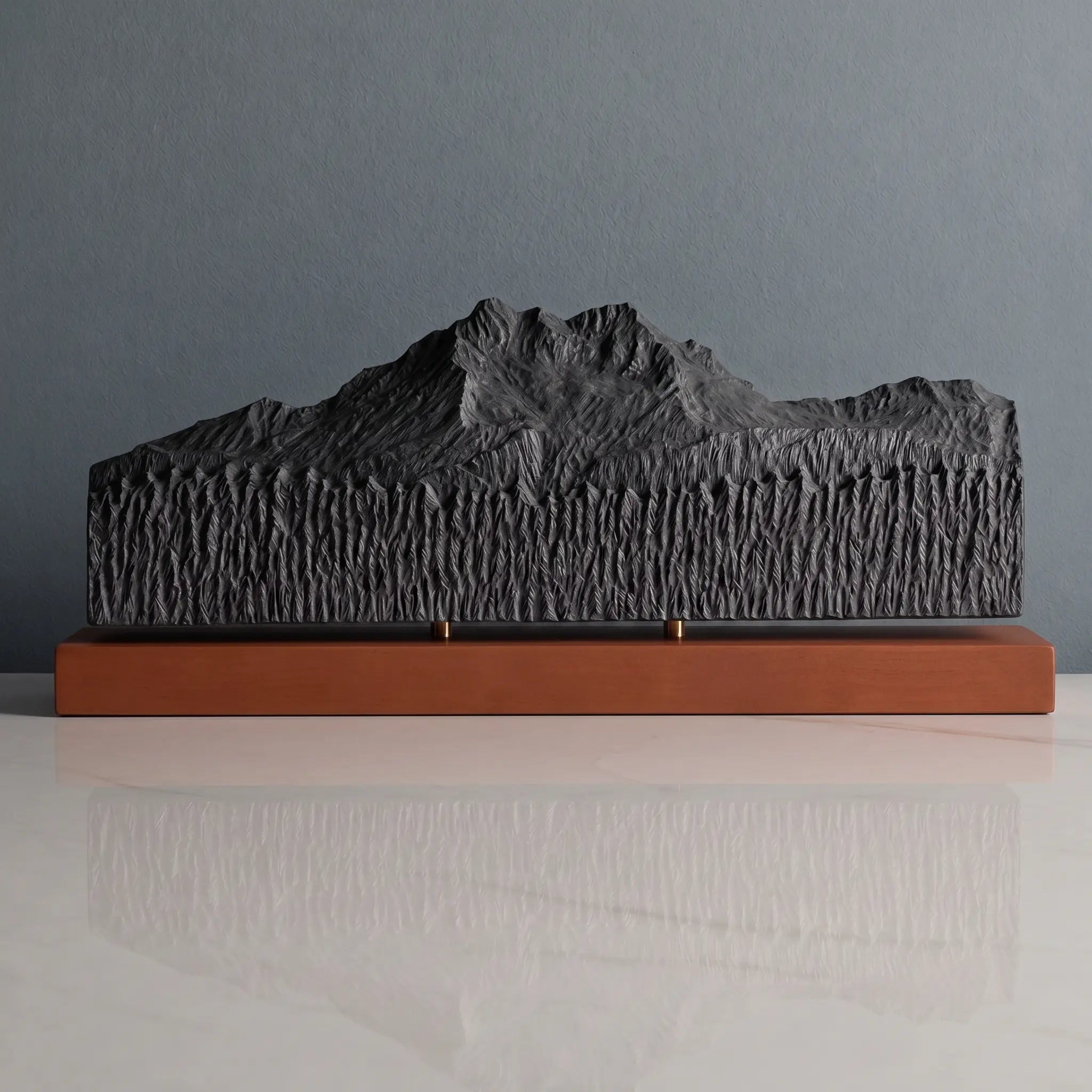 The Brothers Sculpture (View from Tracyton, Washington) Sculpted Peaks