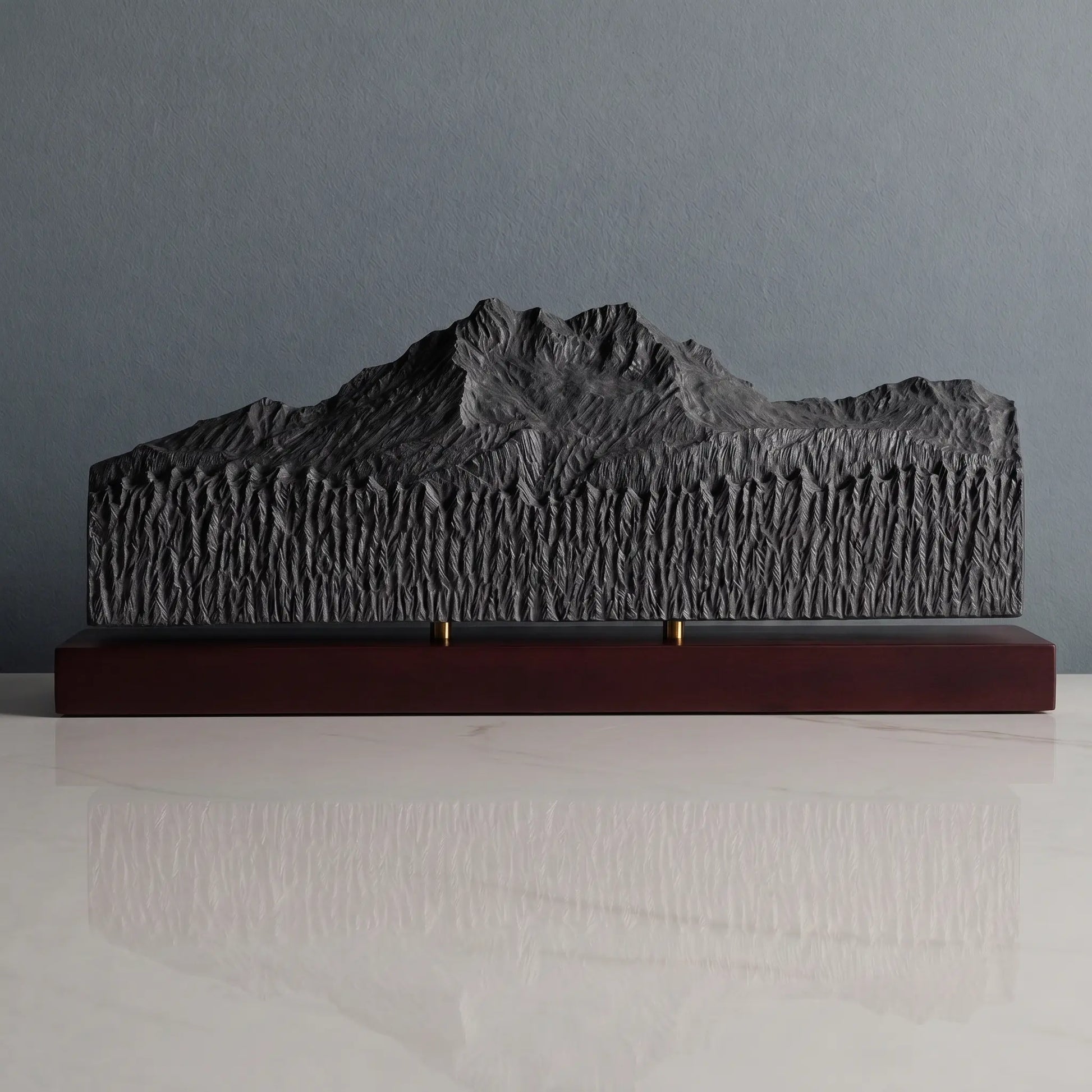 The Brothers Sculpture (View from Tracyton, Washington) Sculpted Peaks