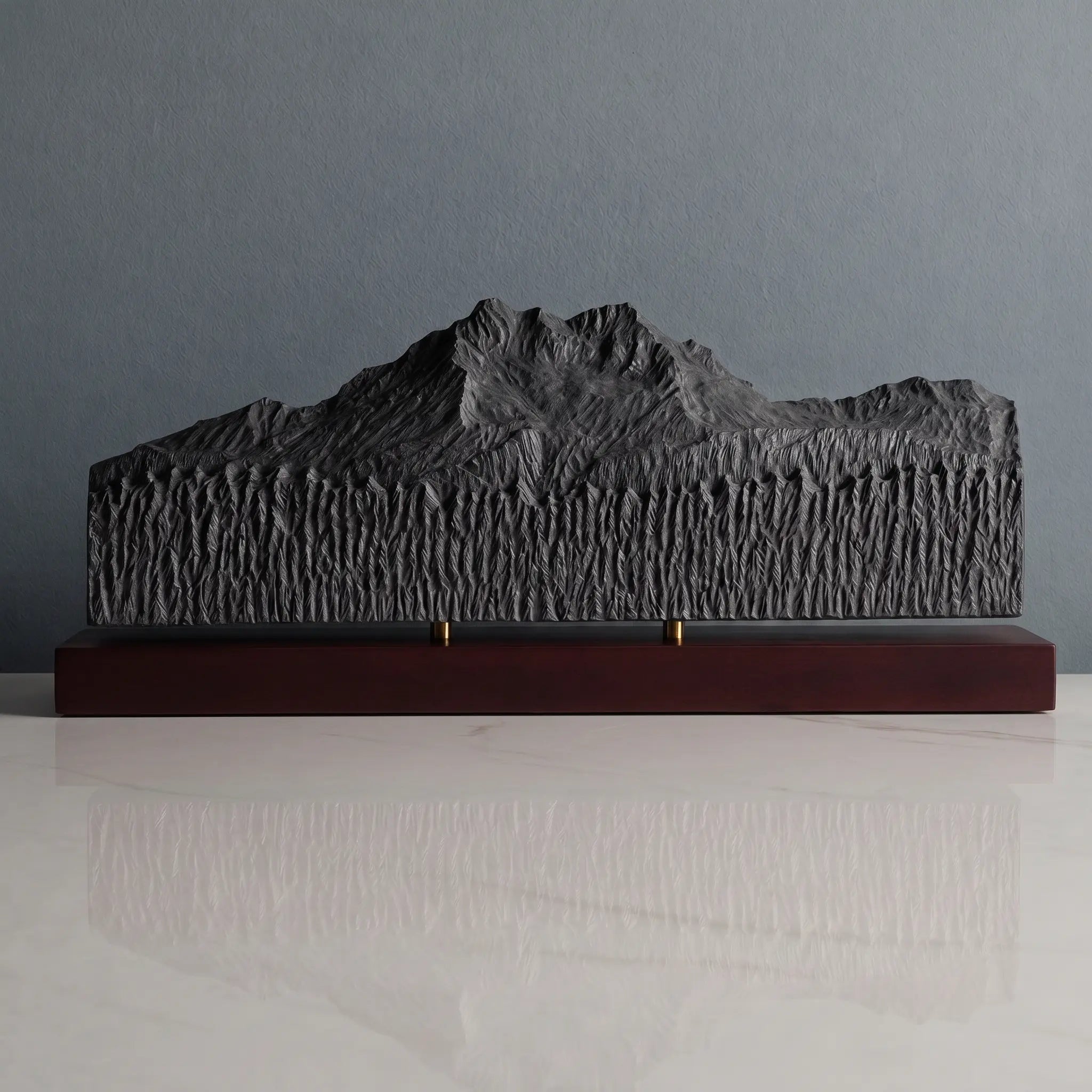 The Brothers Sculpture (View from Tracyton, Washington) Sculpted Peaks