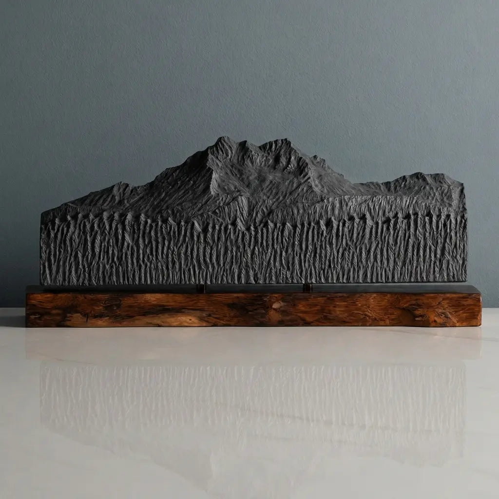 The Brothers Sculpture (View from Tracyton, Washington) Sculpted Peaks