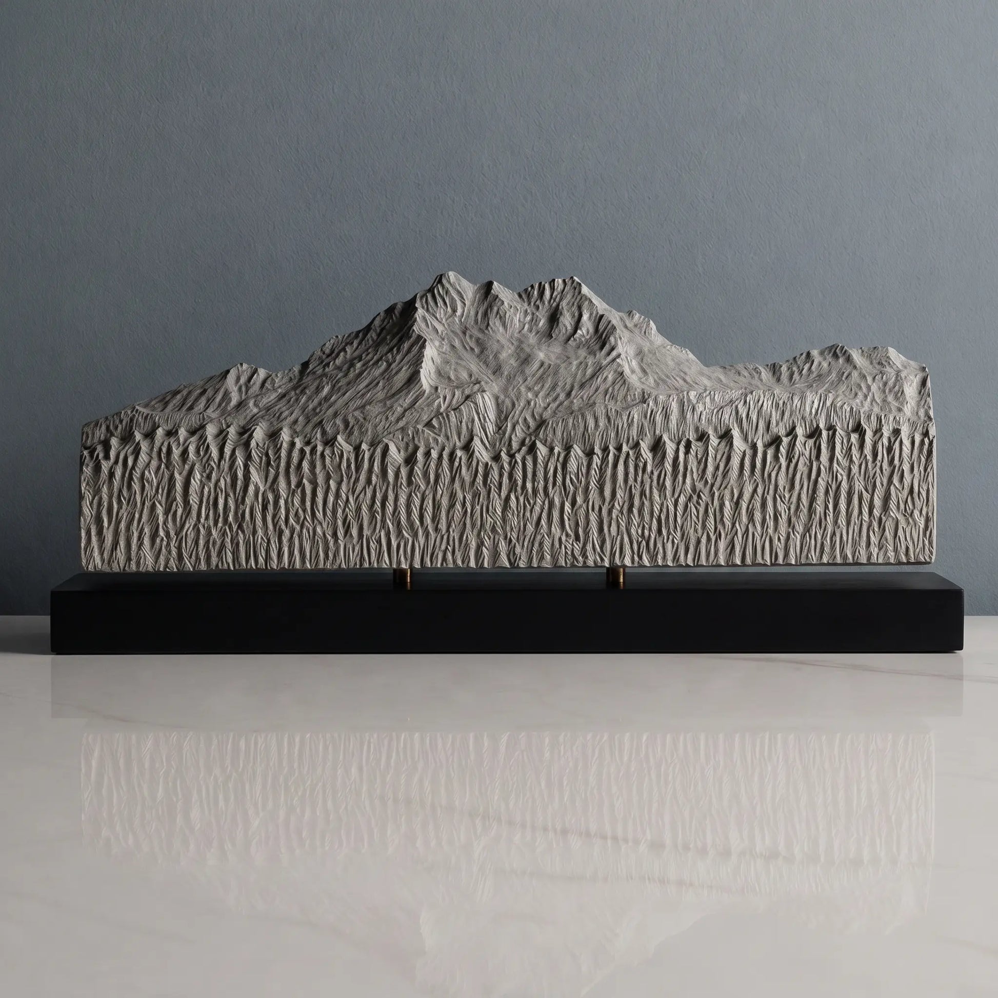 The Brothers Sculpture (View from Tracyton, Washington) Sculpted Peaks