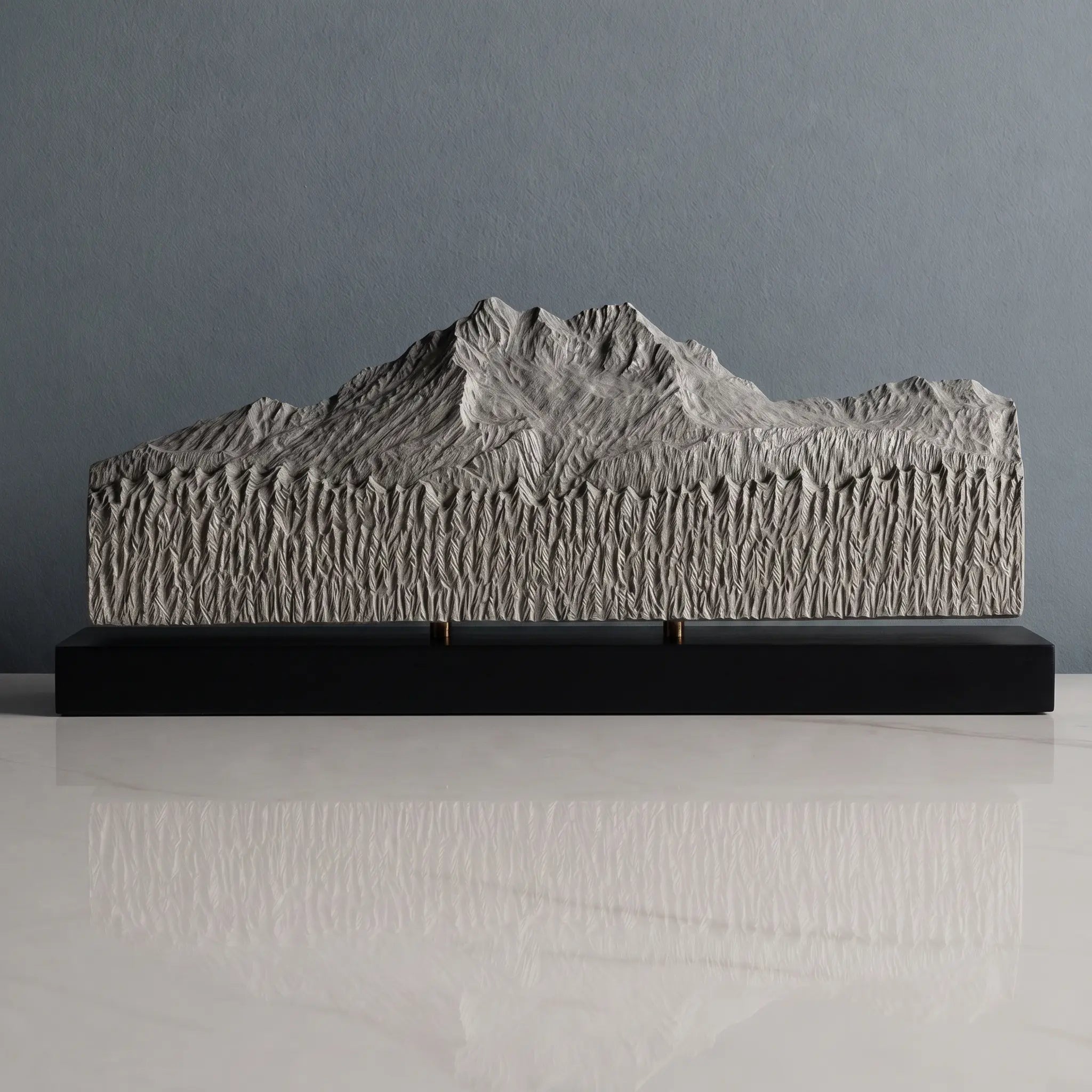 The Brothers Sculpture (View from Tracyton, Washington) Sculpted Peaks
