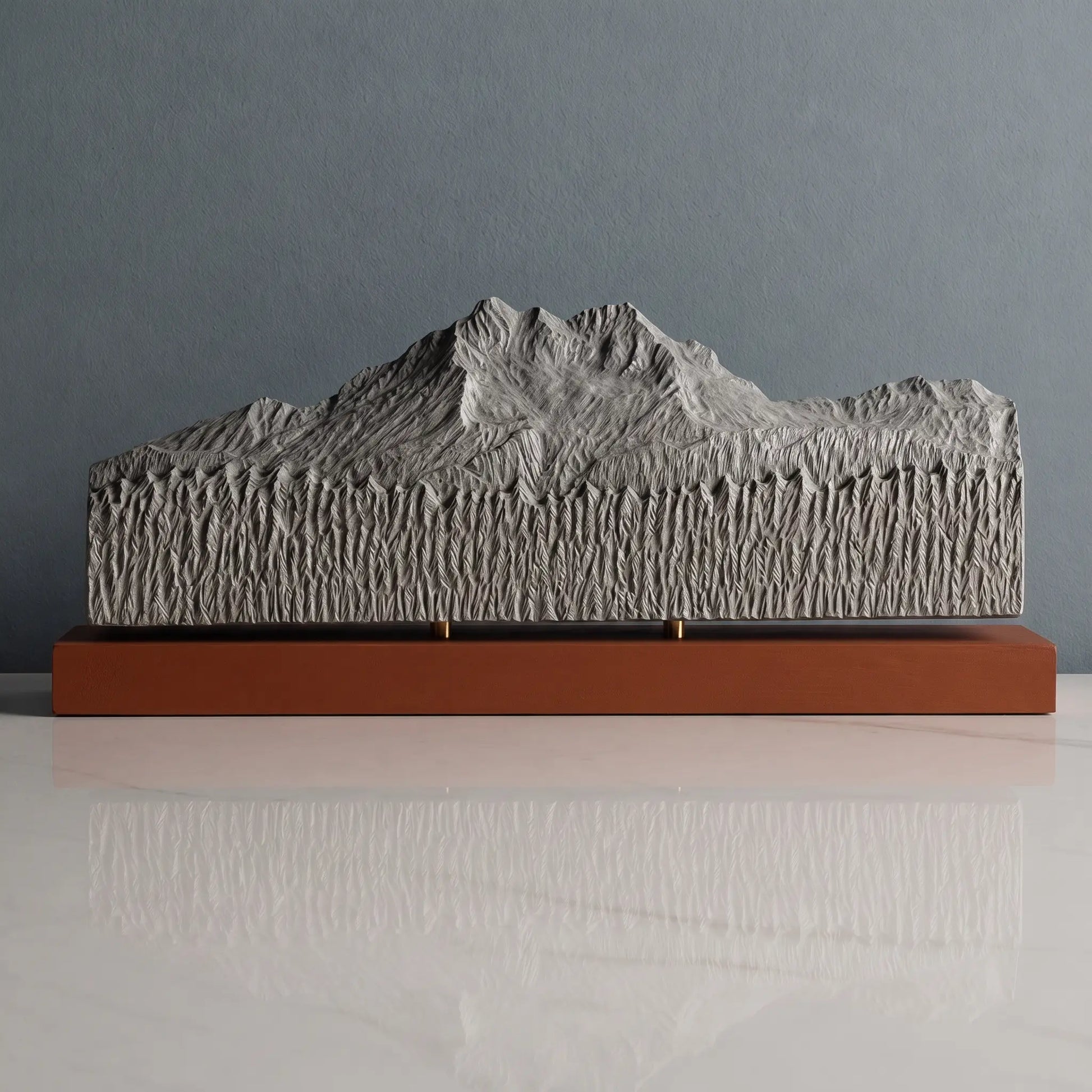 The Brothers Sculpture (View from Tracyton, Washington) Sculpted Peaks