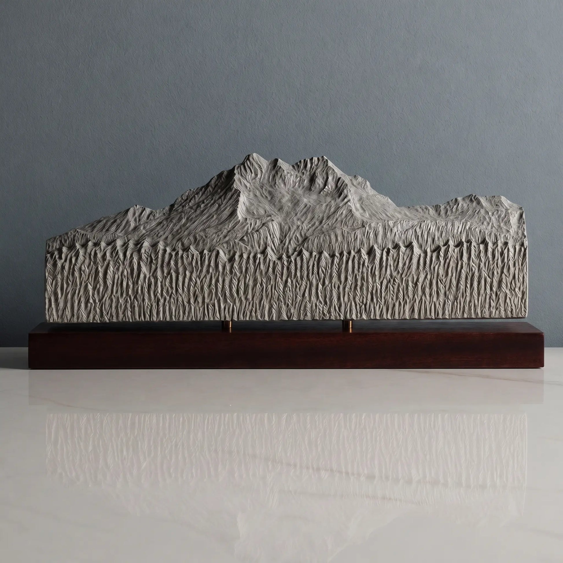 The Brothers Sculpture (View from Tracyton, Washington) Sculpted Peaks