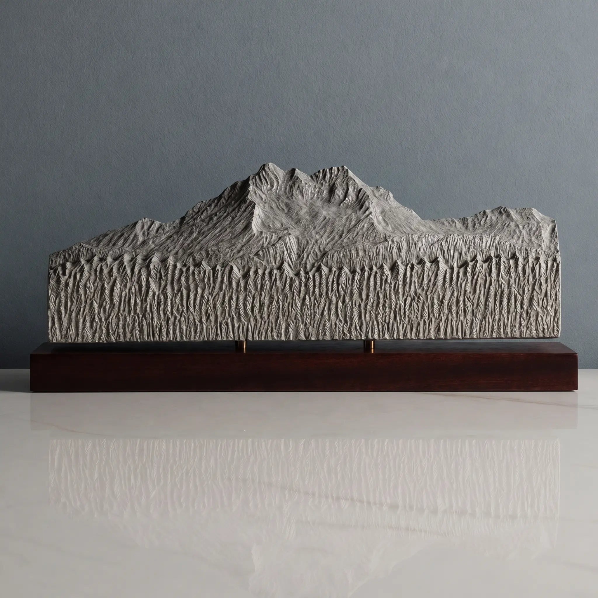 The Brothers Sculpture (View from Tracyton, Washington) Sculpted Peaks