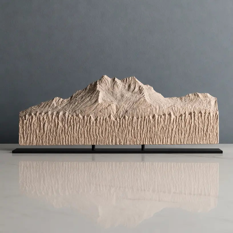 The Brothers Sculpture (View from Tracyton, Washington) Sculpted Peaks