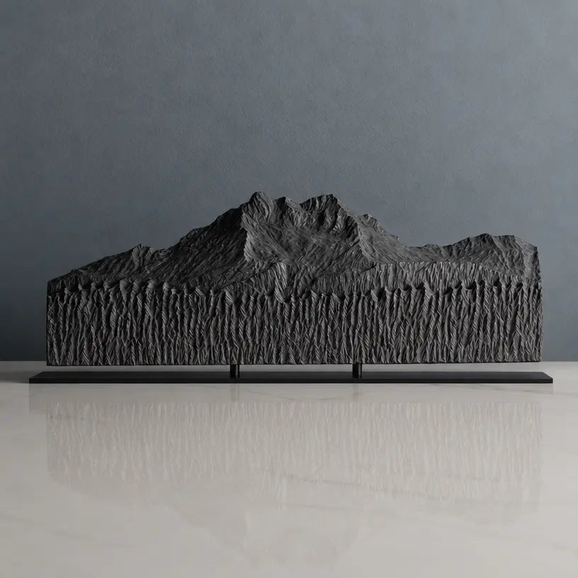 The Brothers Sculpture (View from Tracyton, Washington) Sculpted Peaks