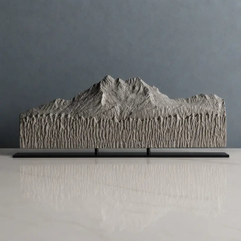 The Brothers Sculpture (View from Tracyton, Washington) Sculpted Peaks