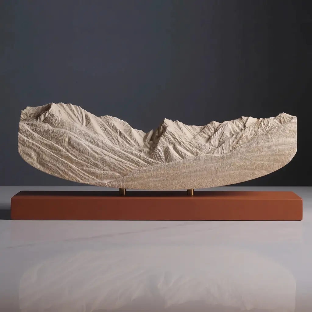 The Gore Range Sculpture (View from Piney River Ranch, Colorado) Sculpted Peaks