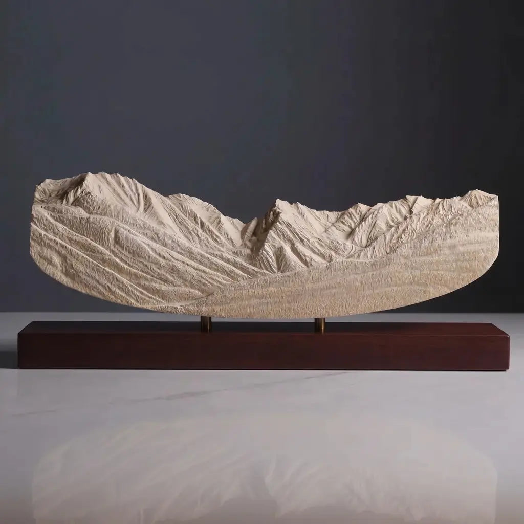 The Gore Range Sculpture (View from Piney River Ranch, Colorado) Sculpted Peaks