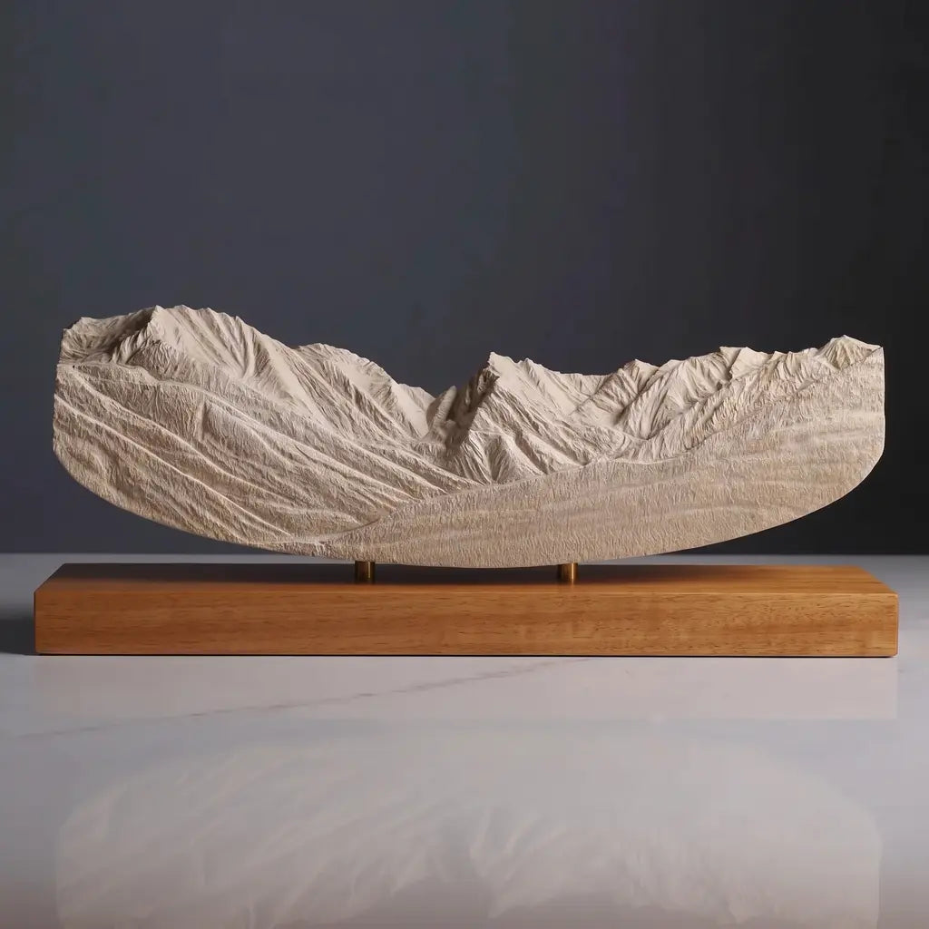 The Gore Range Sculpture (View from Piney River Ranch, Colorado) Sculpted Peaks