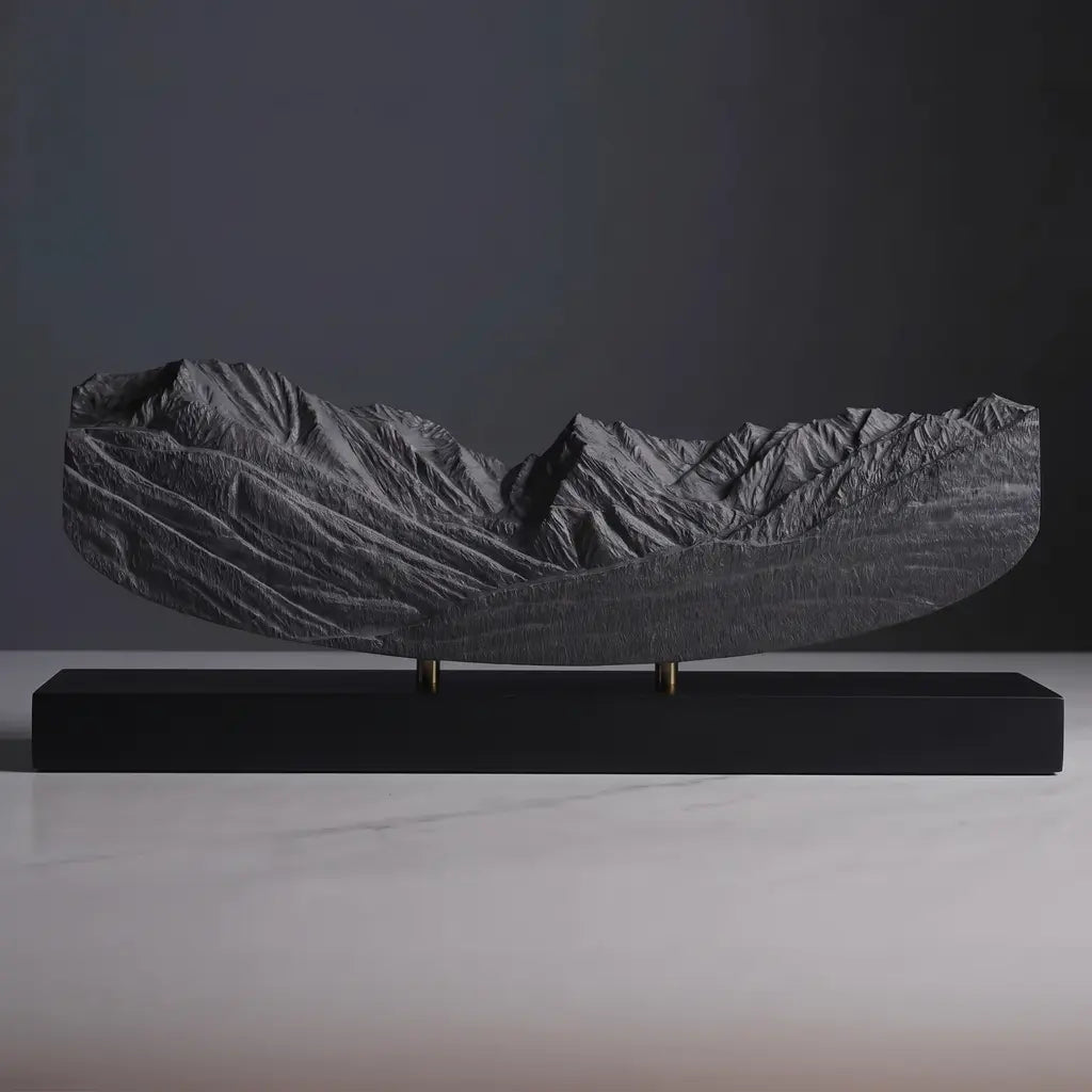 The Gore Range Sculpture (View from Piney River Ranch, Colorado) Sculpted Peaks