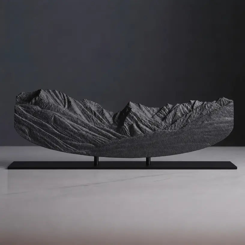 The Gore Range Sculpture (View from Piney River Ranch, Colorado) Sculpted Peaks