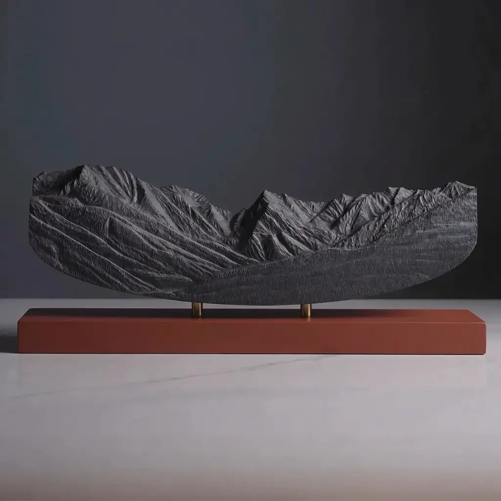 The Gore Range Sculpture (View from Piney River Ranch, Colorado) Sculpted Peaks