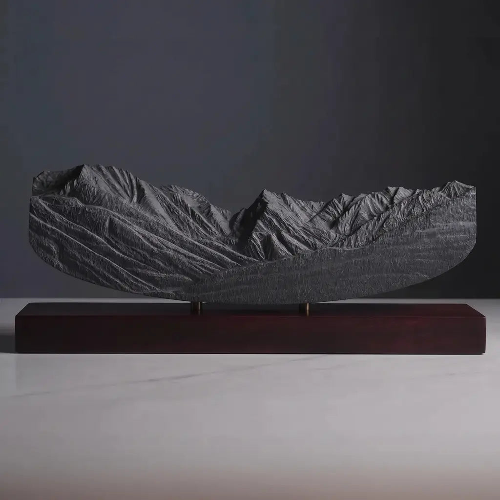 The Gore Range Sculpture (View from Piney River Ranch, Colorado) Sculpted Peaks