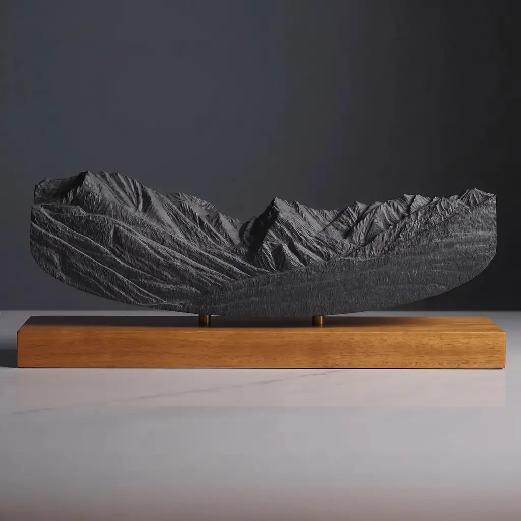 The Gore Range Sculpture (View from Piney River Ranch, Colorado) Sculpted Peaks