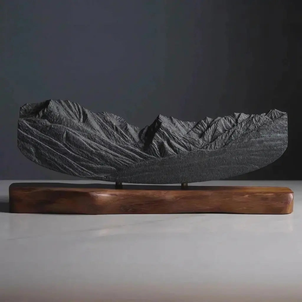 The Gore Range Sculpture (View from Piney River Ranch, Colorado) Sculpted Peaks