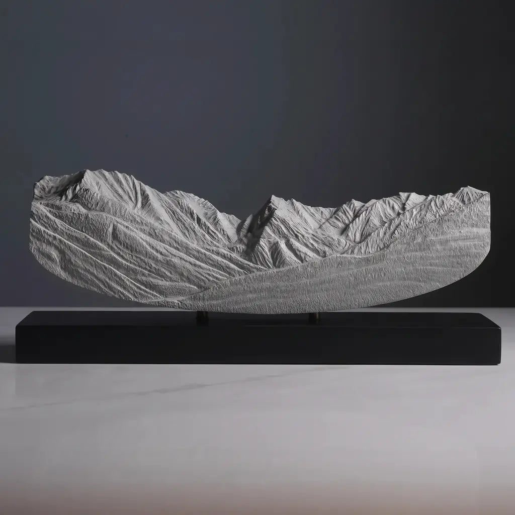 The Gore Range Sculpture (View from Piney River Ranch, Colorado) Sculpted Peaks