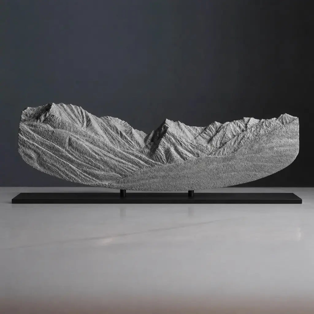 The Gore Range Sculpture (View from Piney River Ranch, Colorado) Sculpted Peaks