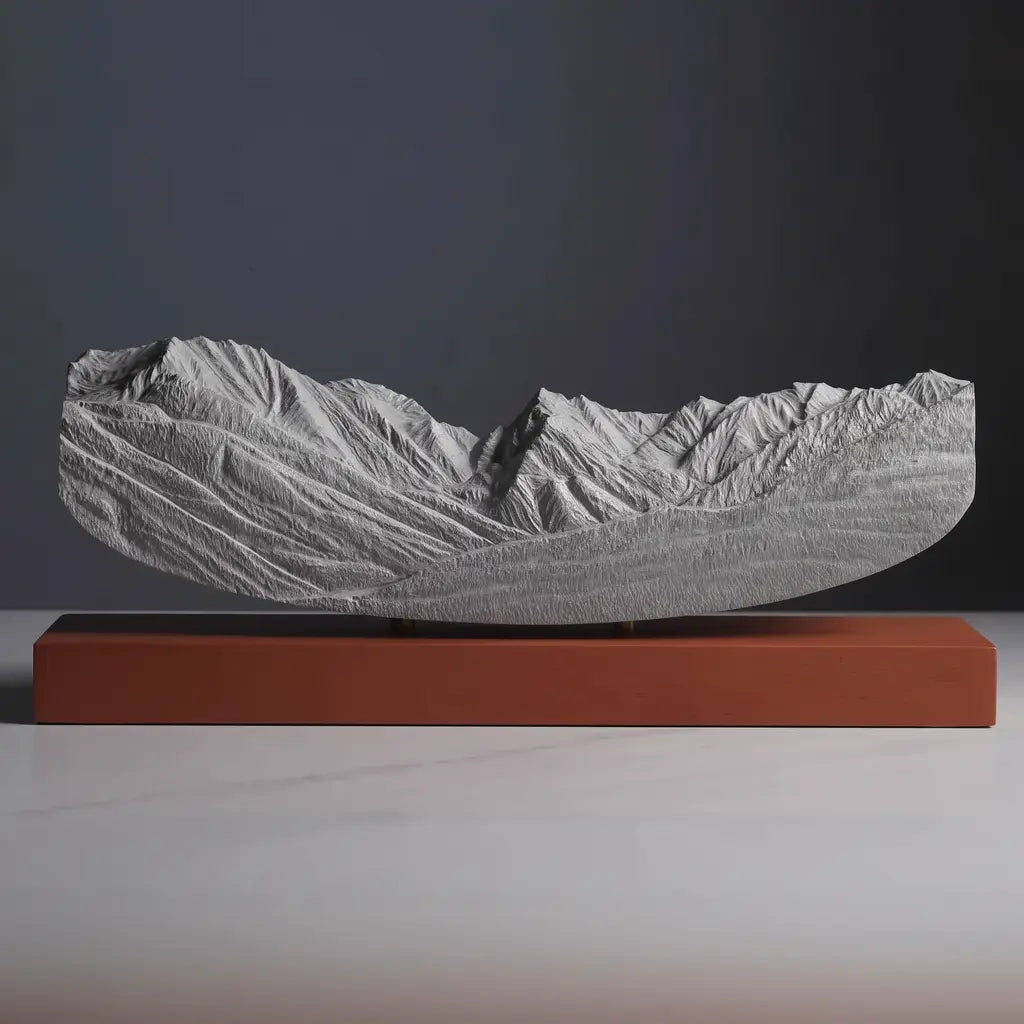 The Gore Range Sculpture (View from Piney River Ranch, Colorado) Sculpted Peaks
