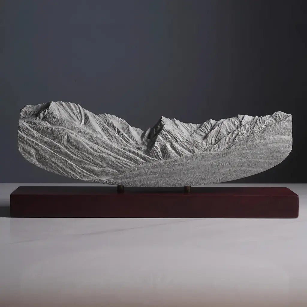 The Gore Range Sculpture (View from Piney River Ranch, Colorado) Sculpted Peaks