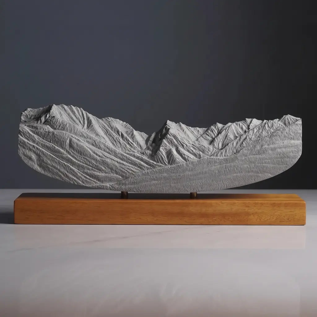 The Gore Range Sculpture (View from Piney River Ranch, Colorado) Sculpted Peaks