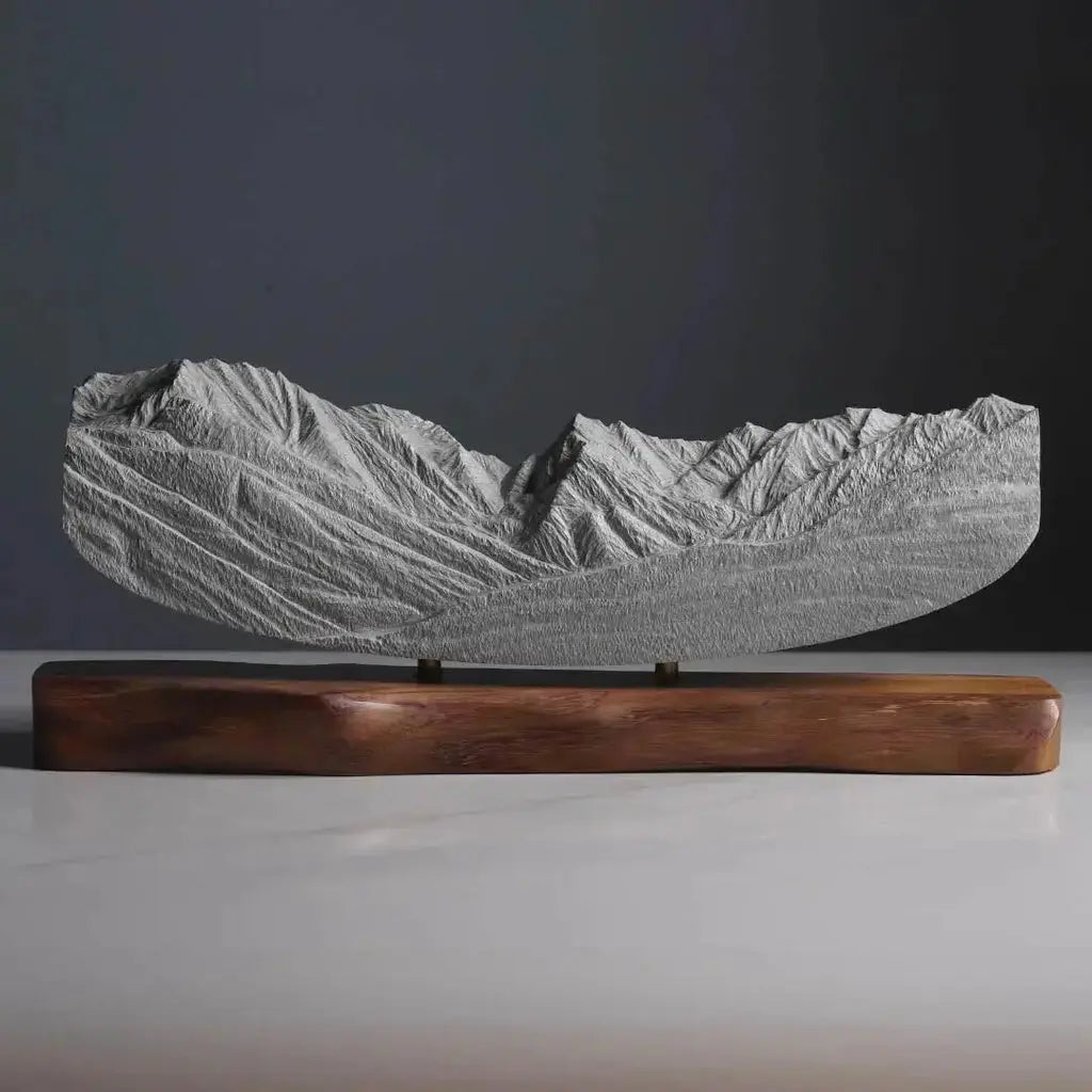 The Gore Range Sculpture (View from Piney River Ranch, Colorado) Sculpted Peaks