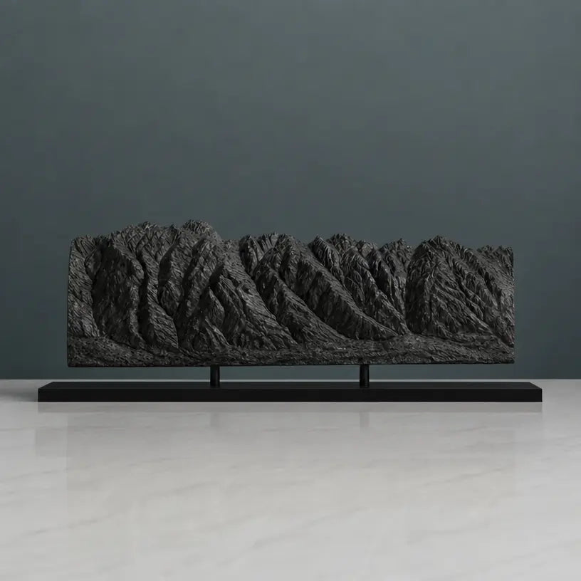 The Remarkables Sculpture (Lake Wakatipu, New Zealand) Sculpted Peaks