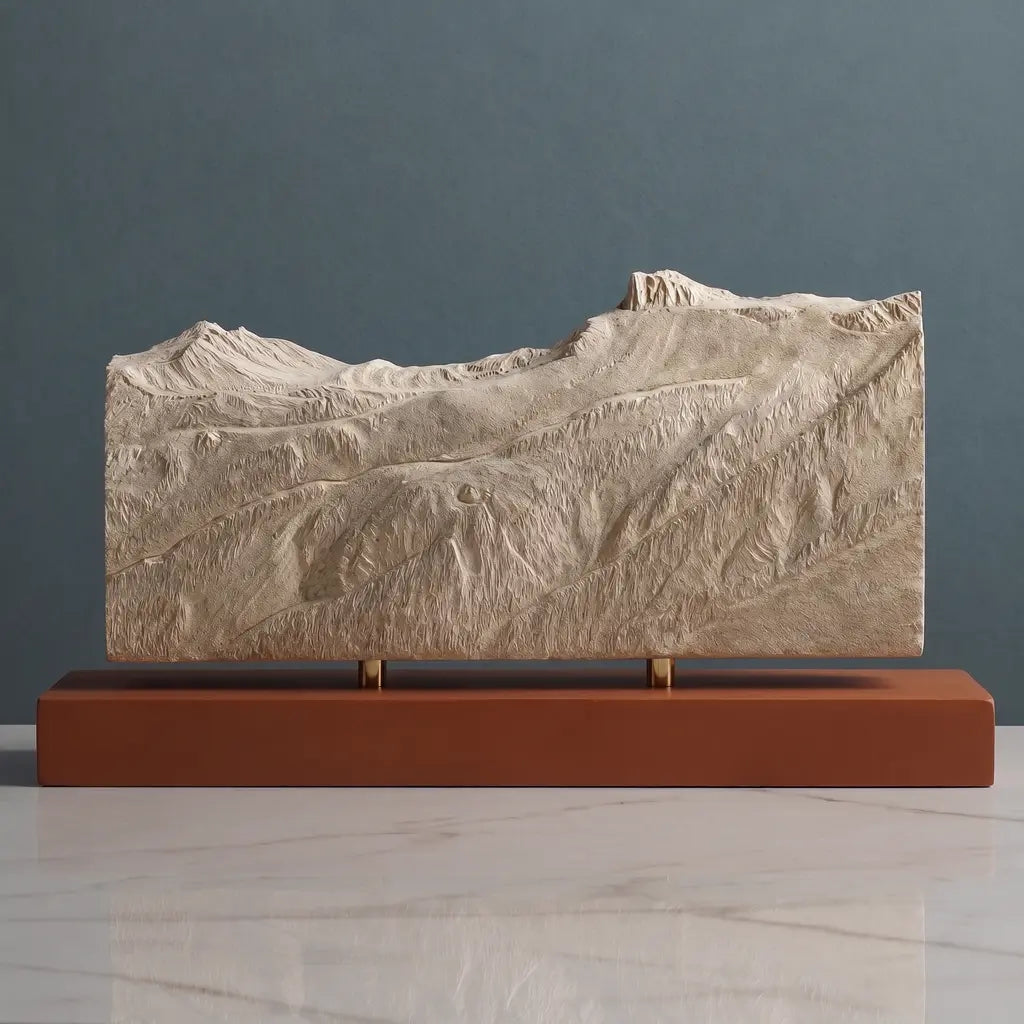 The Sisters Sculpture - Kirkwood Ski Resort Sculpted Peaks