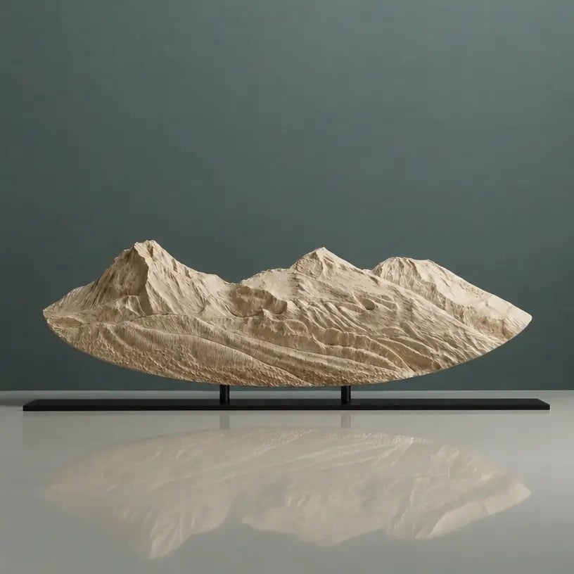 The Three Sisters Sculpture (West Face, Oregon) Sculpted Peaks