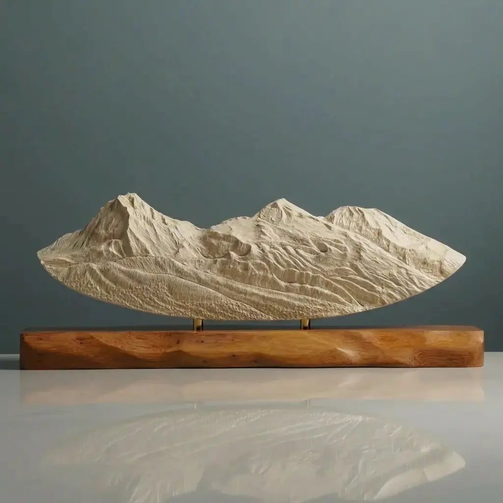 The Three Sisters Sculpture (West Face, Oregon) Sculpted Peaks