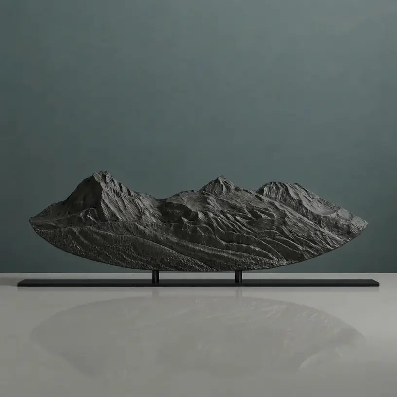 The Three Sisters Sculpture (West Face, Oregon) Sculpted Peaks