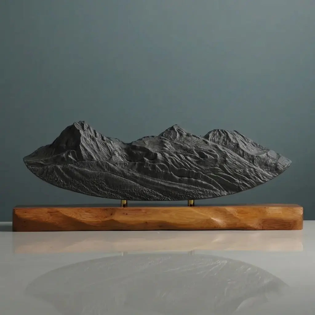 The Three Sisters Sculpture (West Face, Oregon) Sculpted Peaks