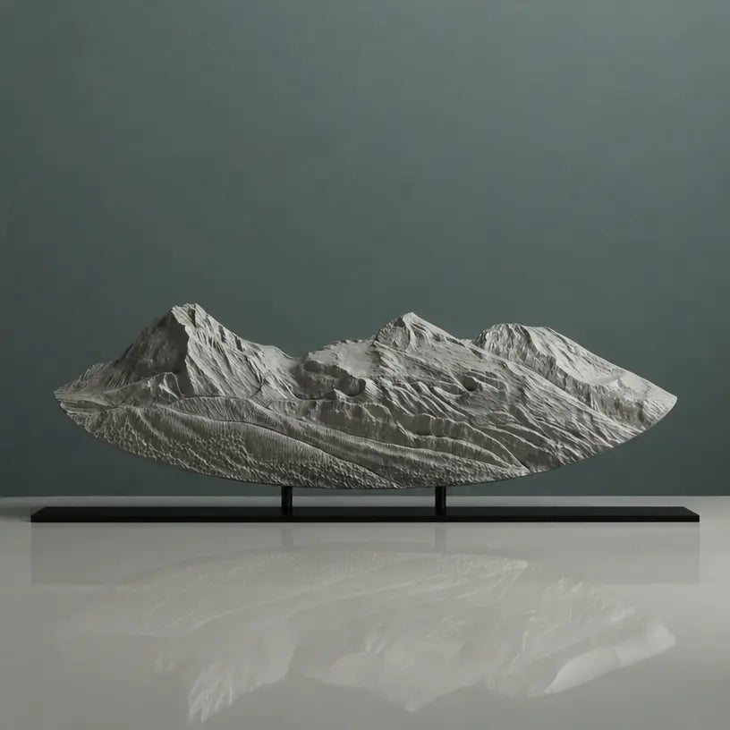 The Three Sisters Sculpture (West Face, Oregon) Sculpted Peaks