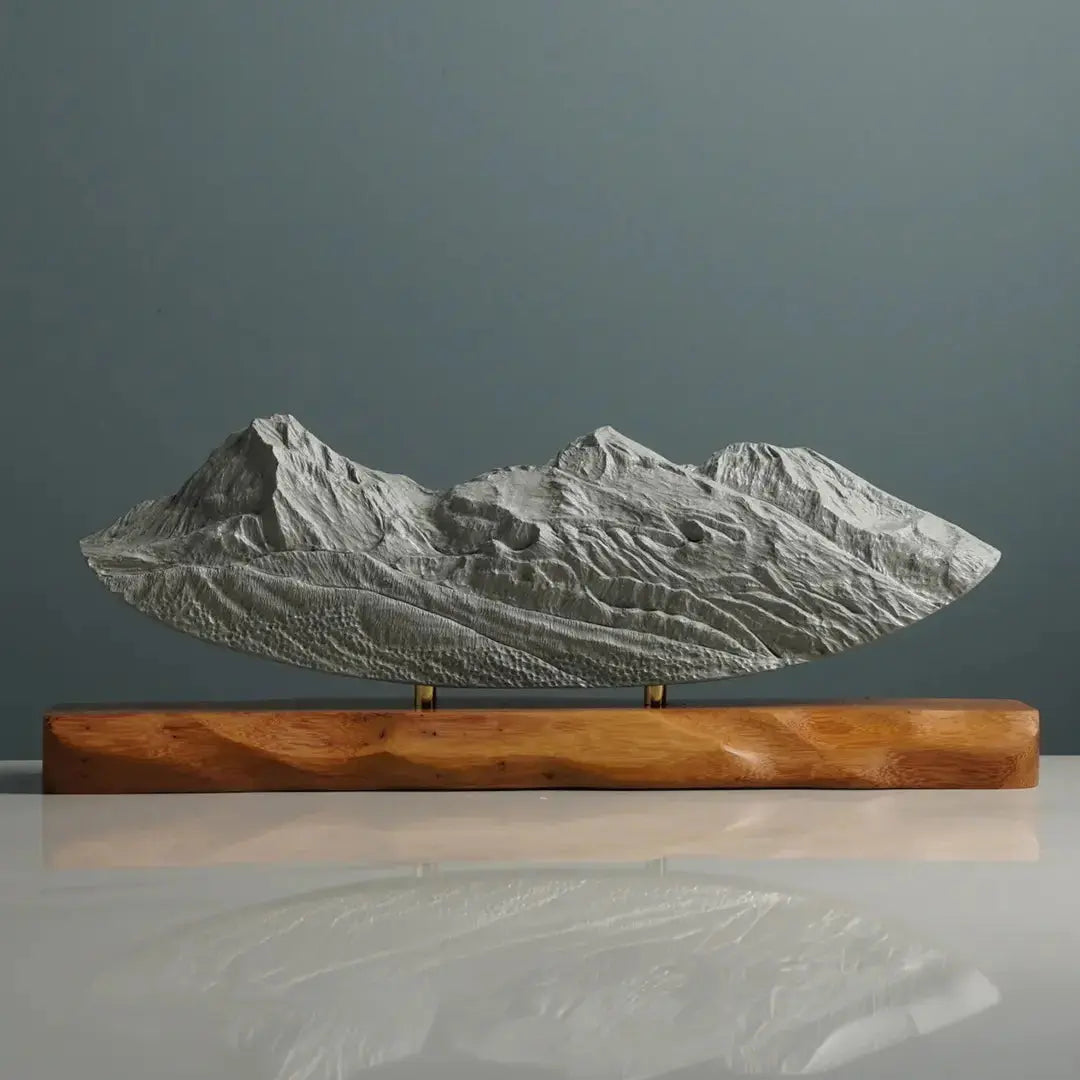 The Three Sisters Sculpture (West Face, Oregon) Sculpted Peaks