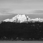 The Brothers (View from Tracyton, Olympic Range, Washington) First Edition Sculpture Sculpted Peaks