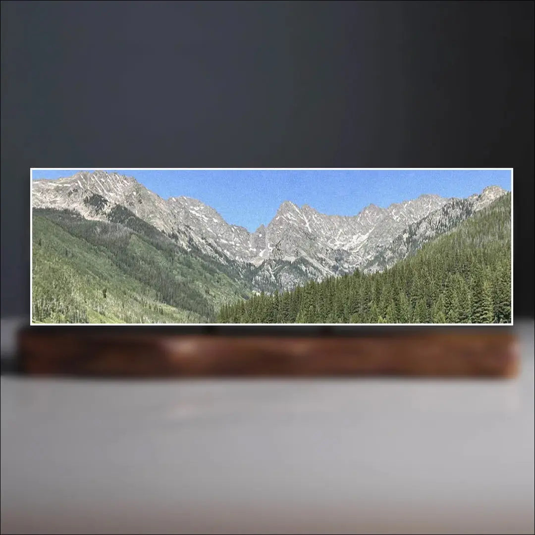 The Gore Range Sculpture (View from Piney River Ranch, Colorado) Sculpted Peaks