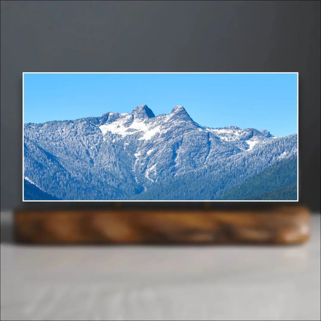 The Lions Sculpture (North Shore Mountains, British Columbia) Sculpted Peaks