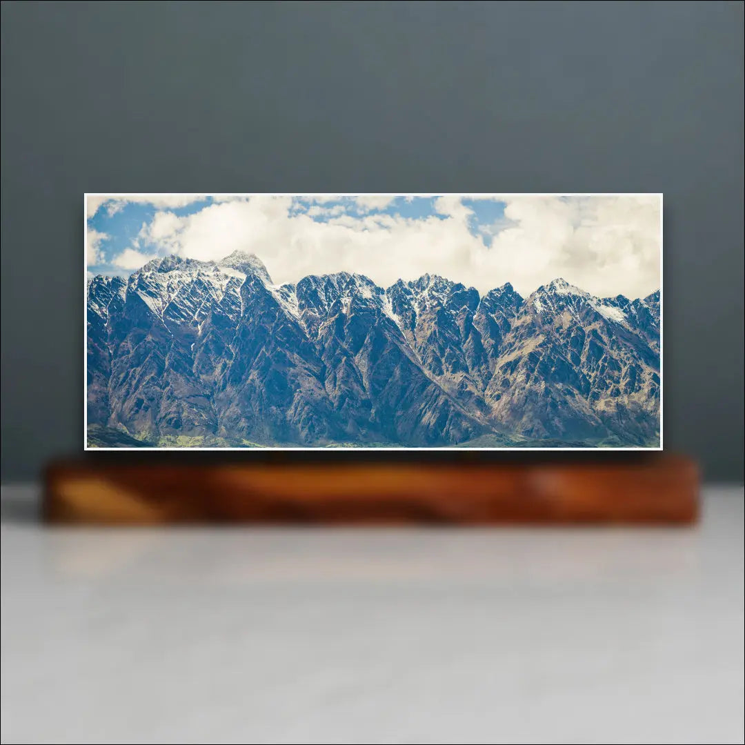 The Remarkables Sculpture (Lake Wakatipu, New Zealand) Sculpted Peaks