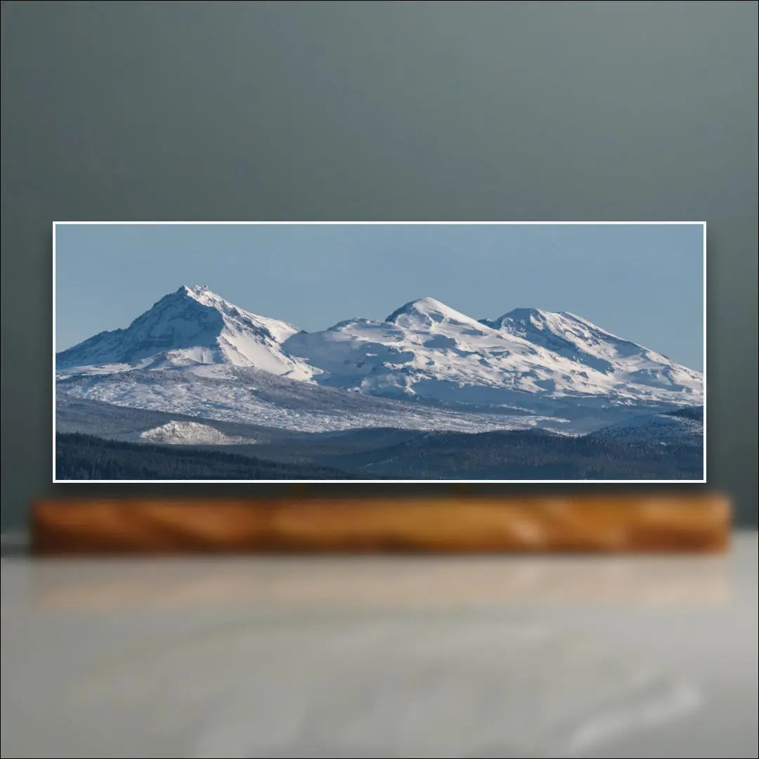 The Three Sisters Sculpture (West Face, Oregon) Sculpted Peaks