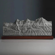 The Bernese Trio Sculpture (Eiger, Mönch, Jungfrau - View from Schilthorn, Bernese Alps, Switzerland) Sculpted Peaks