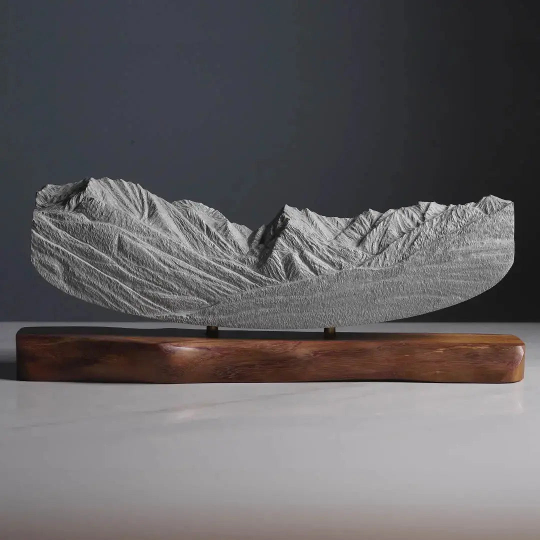 The Gore Range Sculpture (View from Piney River Ranch, Colorado) Sculpted Peaks