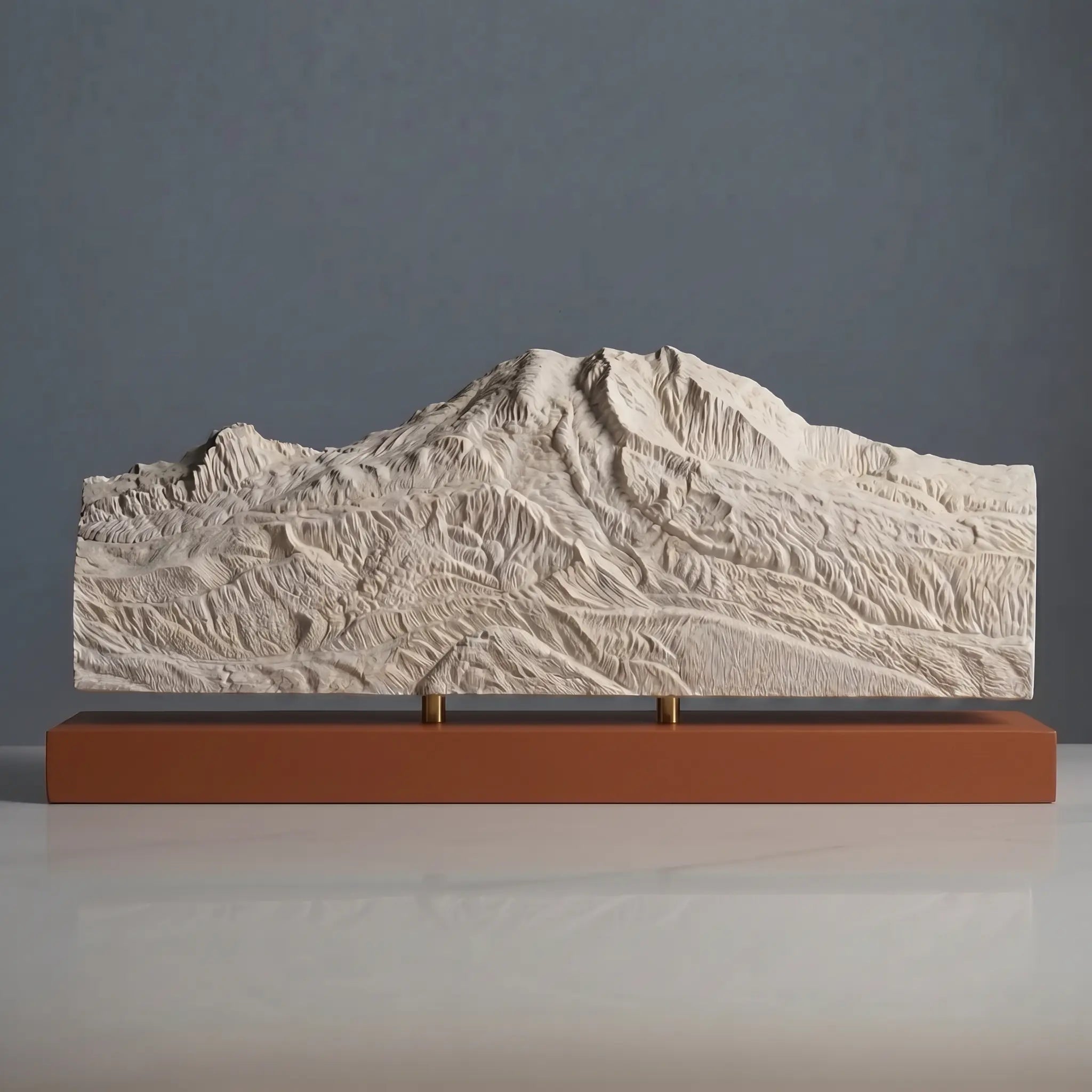 Third Burroughs Mountain Sculpture (Washington) Sculpted Peaks
