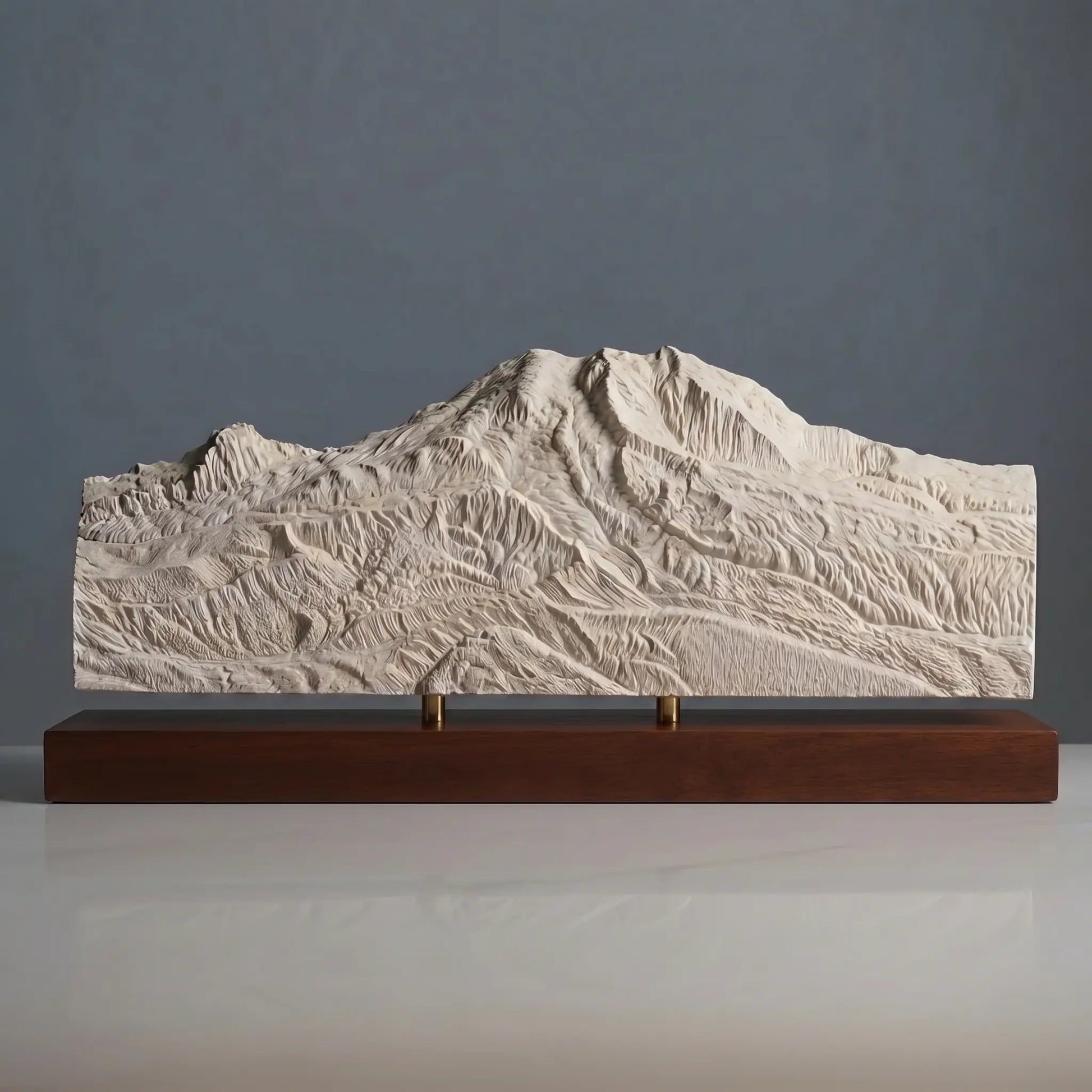 Third Burroughs Mountain Sculpture (Washington) Sculpted Peaks
